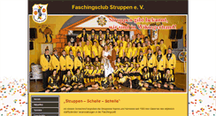 Desktop Screenshot of faschingsclub-struppen.de